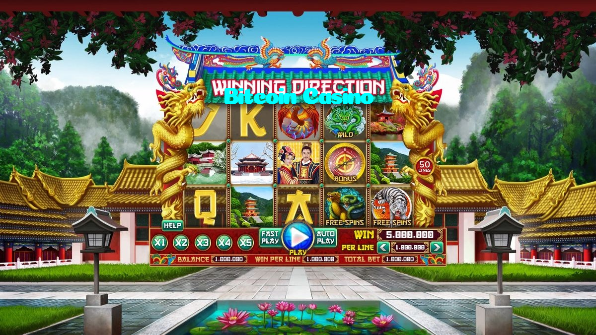 Bitcoin Casino casino presented on mobile device in Pakistan with slots and live games