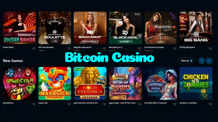 Bitcoin Casino casino presented on mobile device in Pakistan with slots and live games